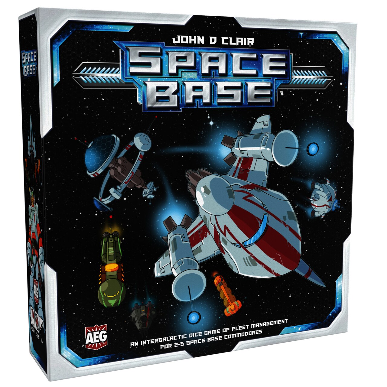 Space Base - Intergalactic Dice Board Game, Alderac Entertainment Group (AEG), Ages 14+, 2-5 Players, 60 Min